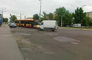 Powstańców Śląskich: tu jest najwięcej wypadków na Bemowie