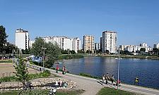 Sztuczne jezioro na Targówku za rok