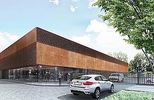 Placówka uniwersytecka, centrum handlowe, a obok... sortownia śmieci?