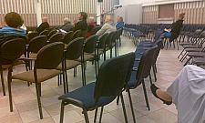 Burmistrz Antonik "pogadał" z mieszkańcami. Przyszło 21 osób