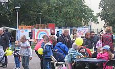 Spotkanie sąsiedzkie między blokami