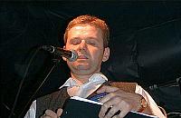 Andrus powygłupia się w Legionowie