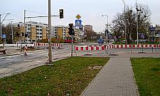 Wólczyńska w budowie, mieszkańcy odcięci od domów