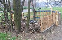 Pomysłowa ptasia stołówka na Wólczyńskiej