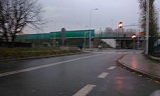 Progi, pasy - usprawniony ruch na Młocinach