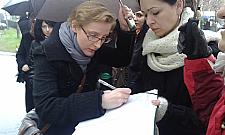 Mieszkańcy Lindego nie chcą: autobusu, przystanków, wycinki drzew