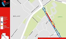 Marymoncka, Kasprowicza: pół roku objazdów