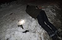 Legionowo Przystanek - napad z broni� w r�ku