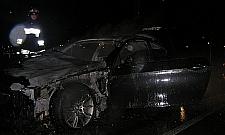 Malborska: BMW w ogniu