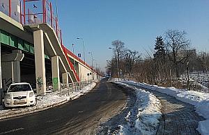 Obwodnica Piasków z rondem pod wiaduktem i dodatkowy parking