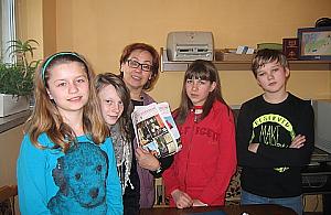 Młodzi reporterzy zgłębiają tajemnice Aleksandrowa