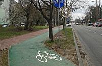 Droga dla rowerów, na którą lepiej nie skręcać