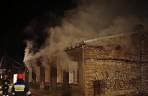 Spłonął dom na Zabranieckiej