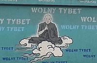 Pi�� lat tybeta�skich graffiti na Woli