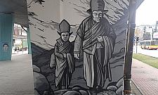 Pięć lat tybetańskich graffiti na Woli