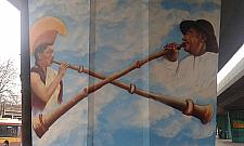 Pięć lat tybetańskich graffiti na Woli