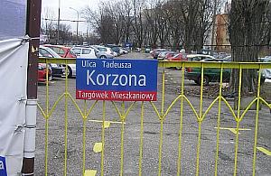 Korzona i Samarytanka - tam kradną koła i tablice