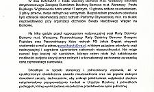 Po odwołaniu zastępcy burmistrz Stoma wydaje oświadczenie