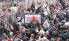 Lama Ole Nydahl był w Warszawie. Tłumy w hali na Kole