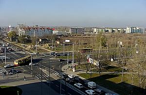 Zgadnij, który to rok? Widok z ratusza Bemowa