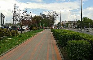 Górczewska: ścieżka rowerowa w stylu vintage