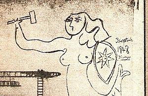 Czy wiesz, że Picasso namalował na Woli Syrenkę?