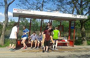 Ile radości może dać stara pompa na Ołówkowej...