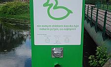 Karma dla kaczek z automatu? Na Kępie Potockiej!