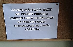 Ortografia w szkole na Podróżniczej: na pogodę i na...