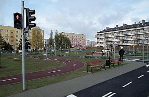 Miasteczko ruchu drogowego na Nowodworach? Zobacz projekt