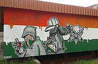 Imponujące murale kibiców Legii