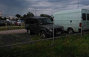 Dogęszczenie Chomiczówki - znika parking na Gotyckiej