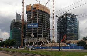 Płonął Warsaw Spire