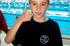 11-letni mistrz pływacki z Białołęki