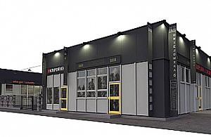 Uniejowska 6: rewitalizacja pawilonu lekko opóźniona