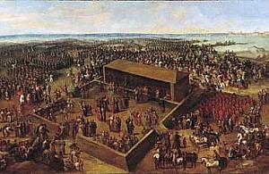 Widowisko w parku Sowińskiego: tak wybierano królów