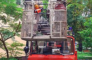 Akcja strażaków na Kasprzaka