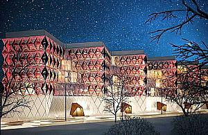 Wyciszony budynek - koncepcja dla Miedzeszyna?