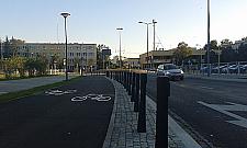 Rowerem przez "serek bielański"? Bajka!