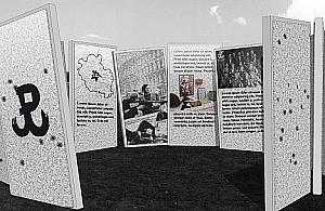 Powstańcza wystawa w parku na Magicznej