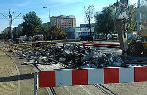 Tramwaje na Powstańców pojadą w listopadzie