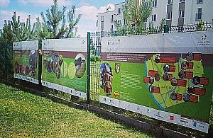 Wystawa plenerowa wędruje po Białołęce