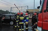 Wypadek na Kwiatowej - by�y utrudnienia