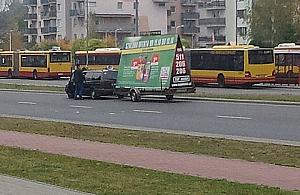 Kocia muzyka non stop - mobline reklamy zawojowały Tarchomin