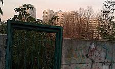 Teren po Sarmacie: tu na razie jest ściernisko...