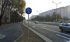 Al. Reymonta otwarta. Z prespektywy rowerzysty: ledwie trzy plus