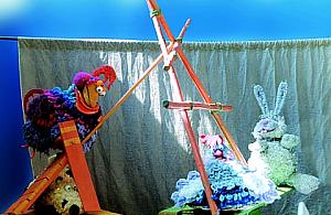 Przedstawienie kukiełkowe na Obozowej