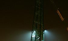 Przy Agorze pijani opanowali dźwig