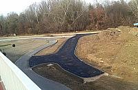 Ślimaki rowerowe przy moście Grota. Rewelacja