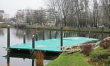 Nowy pomost na Stawach Brustmana